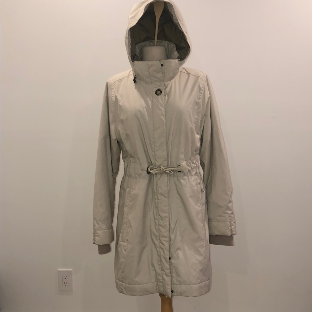 Lole Hooded Beige Winter Jacket